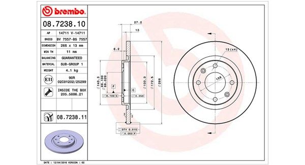 MAGNETI MARELLI Piduriketas 360406040900